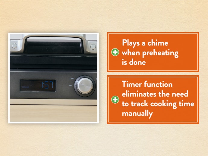 This Model Alerts You That It’s Preheated and Has a Timer Function