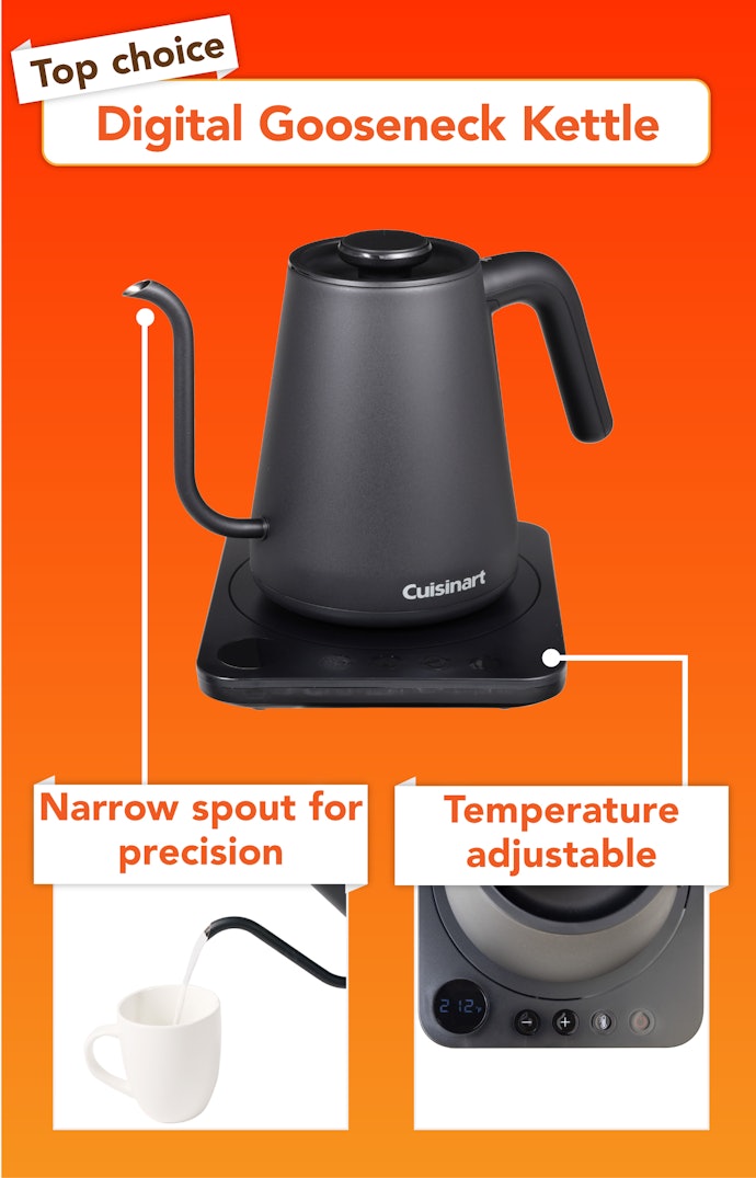 Cuisinart's Digital Gooseneck Kettle Stood Out Among the Products We Tested